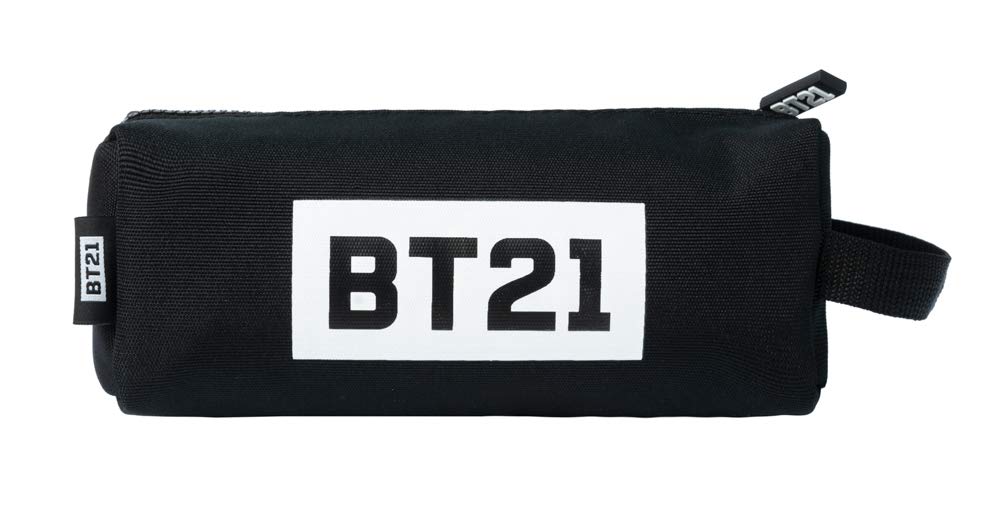 Grupo Erik School Pencil Case - BT21 Merch | Cute Makeup Bag, Pencil Cases, Back to School Supplies, Office Stationery Supplies | Kawaii Stationery