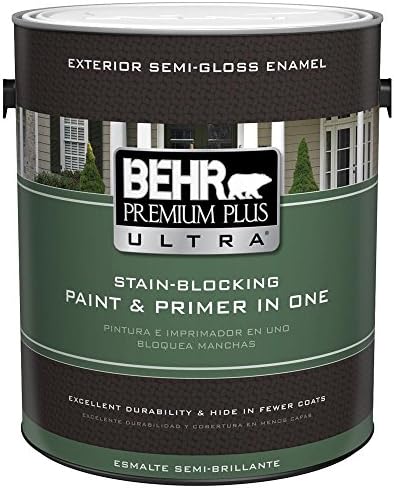 1-gal. Ultra Pure white Semi-Gloss Enamel Exterior