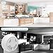 1080P Hidden Camera Smoke Detector , WiFi Camera with 180 Days Battery Power, Motion Activated Security Camera with Night Vision, Nanny Camera for Home Security(Video Only)