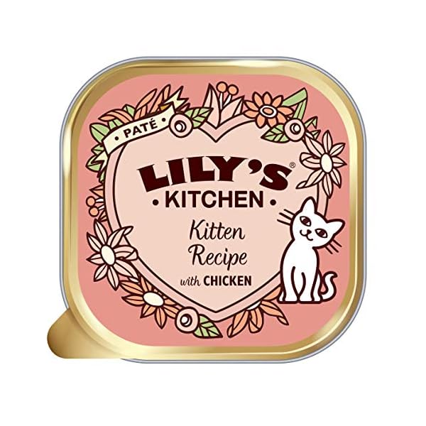 Lilys-Kitchen-Smooth-Pate-for-Kitten-Chicken-Beef-19-x-85-g Lily's Kitchen Smooth Pate for Kitten, Chicken with Beef ,19 x 85 g