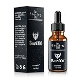 Asavea 100% Natural Men’s Beard Oil Leave-In Conditioner and Softener and beard growth, Stop Itching (60ML)