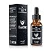Asavea 100% Natural Men’s Beard Oil Leave-In Conditioner and Softener and beard growth, Stop Itching (60ML)