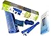 YogiMall Natural Jute Yoga Mat, Non Slip Yoga Socks, Cotton Strap & Hand Towel 5 Piece Set – Eco Friendly & SGS Certified - Reversible Yoga Mat Set All Types Yoga, Pilates & Exercise (Blue)