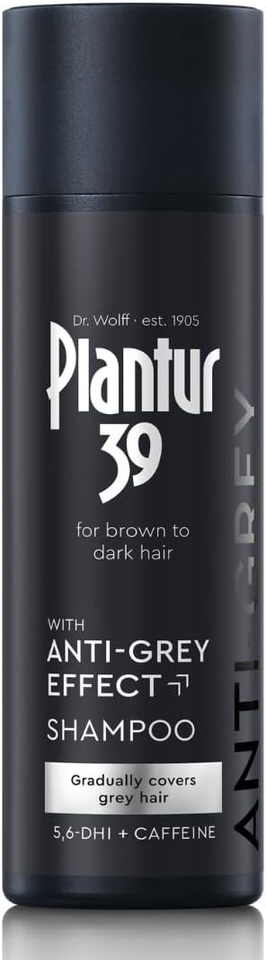 Plantur 39 Anti-Grey Effect Shampoo 200ml 5,6-DHI & Caffeine