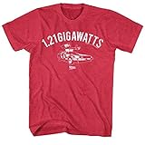 Back To The Future 1.21 Gigawatts DeLorean Adult Soft T-Shirt