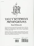 Image de 2,100 Victorian Monograms (Lettering, Calligraphy, Typography)
