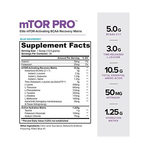 Myokem-mTOR-PRO-Complete-Post-Intra-Workout-BCAA-Amino-Acid-Supplement-Muscle-Growth-Recovery-Energy-Drink-with-BCAAs-EAAs-Leucine-Valine-Isoleucine-Electrolytes-Blue-Raspberry-30-Servings Myokem mTOR PRO Complete Post & Intra Workout BCAA Amino Acid Supplement | Muscle Growth Recovery Energy Drink with BCAAs, EAAs, Leucine, Valine, Isoleucine, Electrolytes | Blue Raspberry, 30 Servings