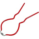 Abaodam Can Clip Bottle Picker Wide Mouth Jar Tongs Rubber Handle Jar Clip Pot Removal Non- Canning Mason Jar Can Jar Clamp J