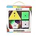D-FantiX Speed Cube Bundle, Moyu Mofang Jiaoshi Megaminx Pyramid Skewb Square-1 Cube Stickerless Non-Cubic Cubing Classroom Gift Box