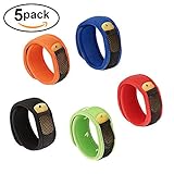 Bramble Pest Repellent Bracelet with Refills, Multipack (5 Bands and 10 Refills)