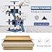 BestPet 9073 73-Inch Cat Tree Scratcher Play House Condo Furniture Toy Bed Post, Navy Blue