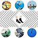 Water Socks Neoprene Socks Beach Booties Shoes 3mm Glued Blind Stitched Anti-Slip Wetsuit Boots Fin Swim Socks for Water Sports Outdoor Activities Home Slippers (3mm Low Cut/black2, M)