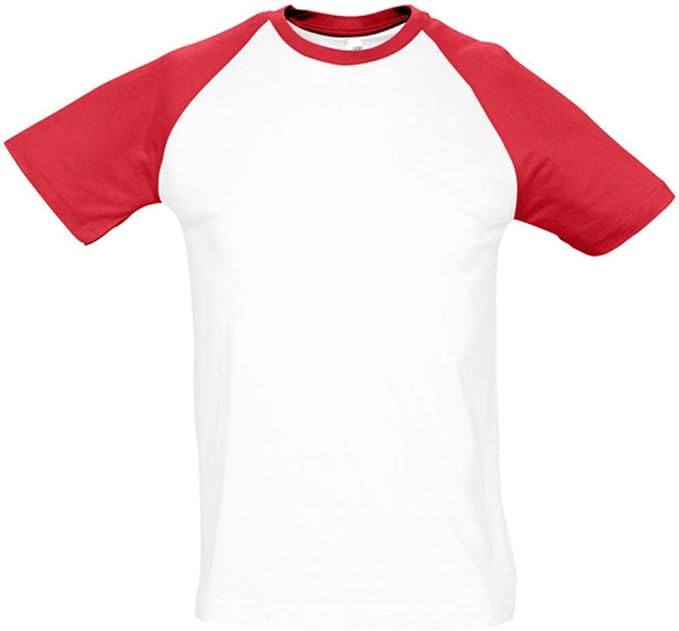 tee shirt bicolore homme