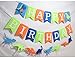 Dinosaur Balloons & Dinosaur Happy Birthday Banner Dinosaur Party Supplies Decoration,Dinosaur Foil Aluminum Mylar Helium Balloons Dino Birthday Colorful Felt Banner Dino Jungle Jurassic