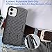 Ailiber Compatible with iPhone 11 with Screen Protector, iPhone11 Belt Clip Holster, Kickstand Holder Rugged Full Body Shockproof Armor 2in1 Slim Protective Cover for iPhone 11 6.1 inch - Black