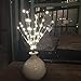 BABALI Lighted Artificial Branches 20 Inches 48 Led Battery Operated Decorative Branches Willow Lighting Twig Branch Lights Warm White Crafts with Timer