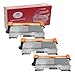 Toner Kingdom New Compatible with Brother TN450 (TN420) Combo Pack High Yield Black Toner Cartridges - 3 Pack