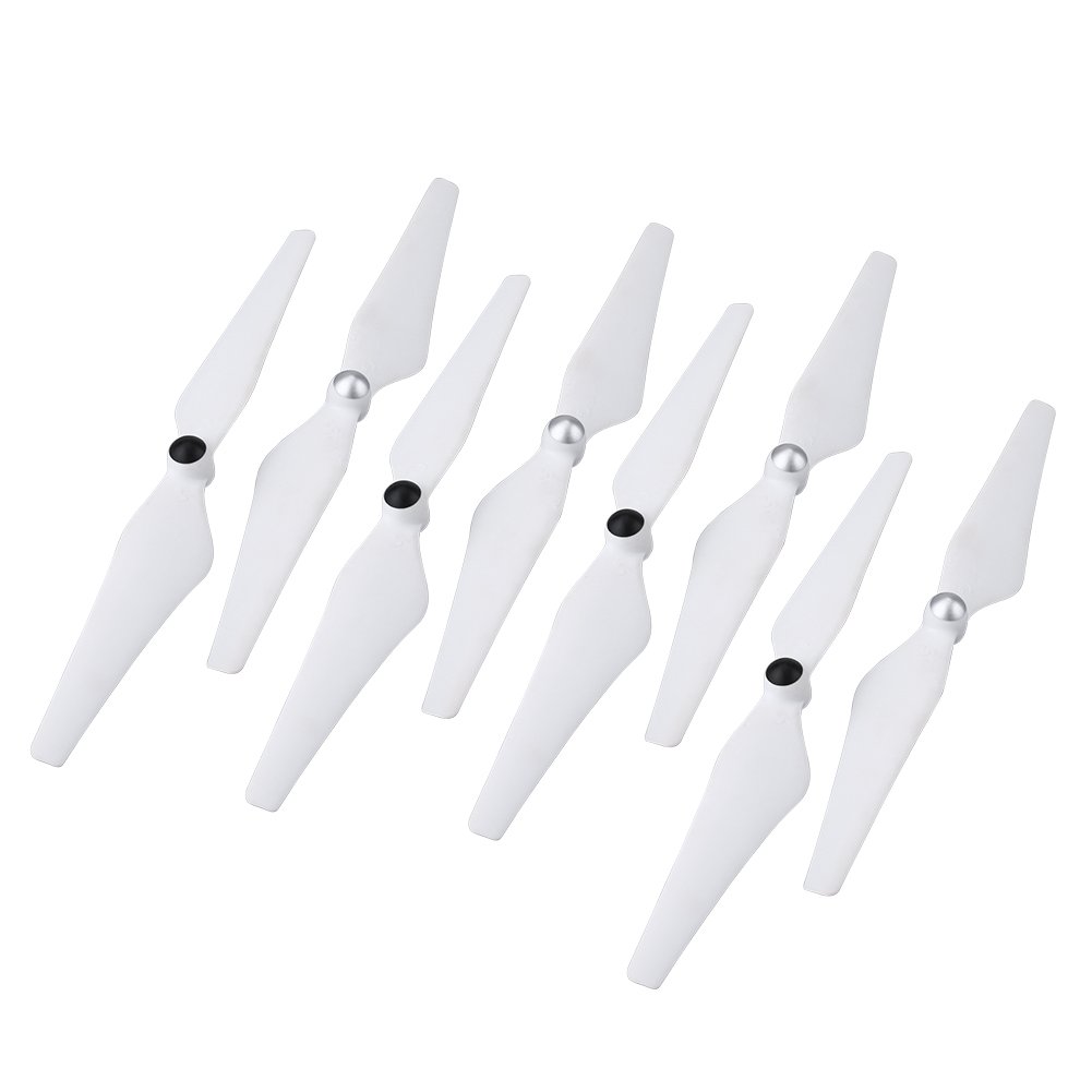 Drfeify Drone Propellers, Self-Locking Blades, Drones, 8-Piece Set, 4 Pairs CW & CCW, for Quadcopter Users, Hobbyists, and Professionals