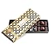 Fine, Artisanal, Vegan Chocolate Gift: Amore di Mona 24 Piece Christmas Collection: Made Pure & Simply with Premium Ingredients That Are All Natural, Non-GMO, Kosher, Gluten, Soy, Sesame & Nut Free