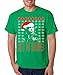 Allntrends Men's T Shirt Let It Snow Ugly Christmas Sweater Jon Snow Gift