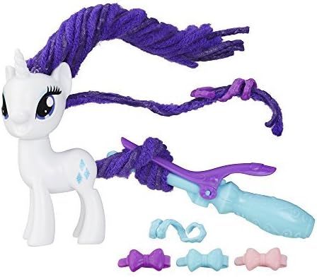 My Little Pony Twisty Twirly Hairstyles Rarity, Purple, 7.62 cm - Image 4