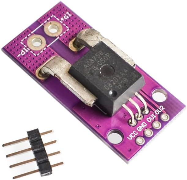 DollaTek 50A Linear Hall Current Sensor Module 120kHz 3-5.5V DIY Electronics