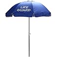 Aquatic Technology, Inc. Lifeguard Umbrella - Nylon - 6-1/2 Foot Diameter - Blue