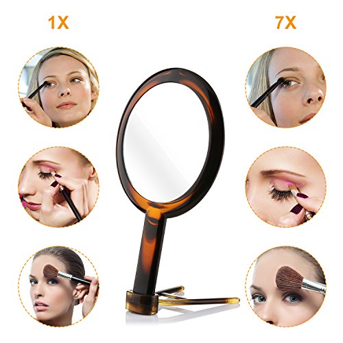 image for Makeup Mirror, Beautifive Vanity Mirror with Double Sided 1x/7x, Compa