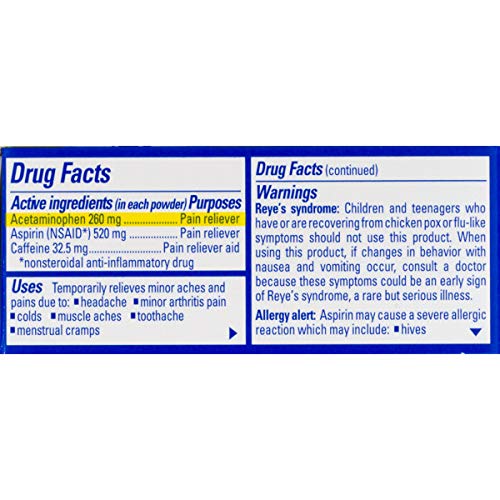 Goody's Extra Strength Powders | Fast Pain Relief | Aspirin & Caffeine | 24 Count