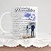 Gifts for Daughter From Dad - To My Daughter Canvas Coffee Mug - 11oz Novelty Ceramic Cup - Christmas, Xmas, Birthday, Wedding, Fathers Day, Graduation, Valentine's Day Gift ideas for daughters Women