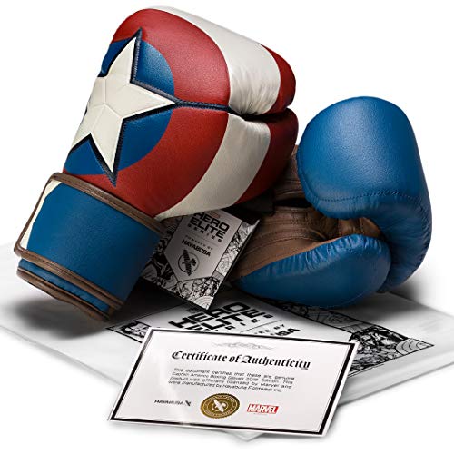 Hayabusa | Captain America Boxing Gloves | Marvel Hero Elite Series - 16oz