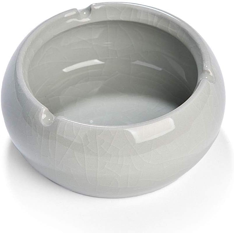 NBVCD Ceramic Ashtray Creative Fashion Large With Lid Ashtray Bedroom