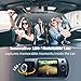 Dash Cam, Trekpow T1 HD 1080P Car DVR Dashboard Camera with 180°Rotation Len, 2