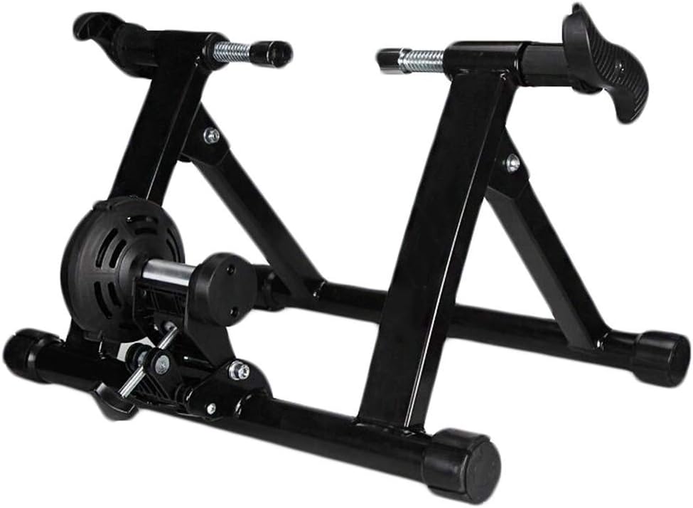 LFDHSF Bike Trainers, Bicycle Turbo Trainer, Indoor Stationary Exercise Trainer Stand, Fit 20-22" Mountain Road Bicycle Support
