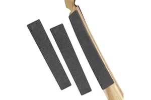 Lightning Archery Recurve Bow Limbs Silencers 2 Pack Archery Bowstring Groove Silencer Bowstring Shock Absorber(Black/Khaki)