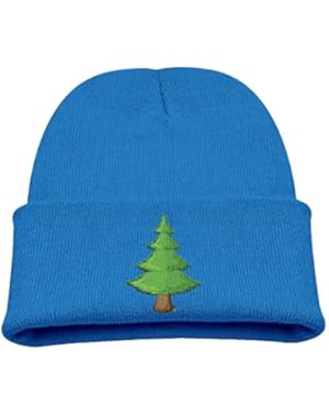 Green Pine Tree Unisex Baby Kids Stretchy Knit Beanie Skull Cap