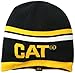Caterpillar Men's Turbo Stripe Cap, Black, One Size