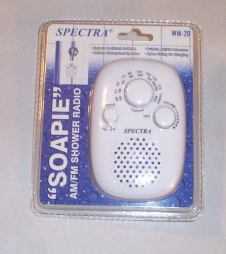 SPECTRA ''SOAPIE'' (AM/FM SHOWER RADIO) by Spectra