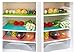 HityTech 4 Pack Refrigerator Mats, EVA Refrigerator Liners Washable Can Be Cut Refrigerator Pads Fridge Mats Drawer Table Placemats/Size 17.7