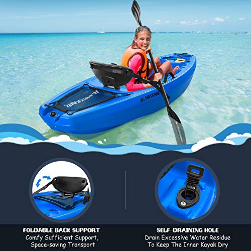 MaxKare Kids Kayak with Paddle & Seat Youth Kayak SitOnTop Kayak