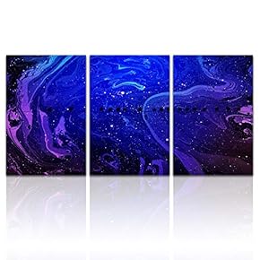 signwin 3 Piece Canvas Wall Art Beautiful Scenery...