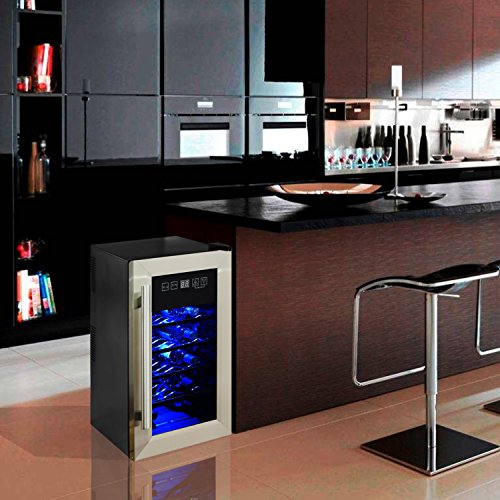 4 NutriChef+Bottle+Thermoelectric+FreeStanding+Refrigerator