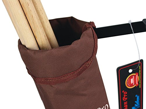Vizcaya Drum Stick Holder Drum Stick Bag with Drum Key (Coffee)