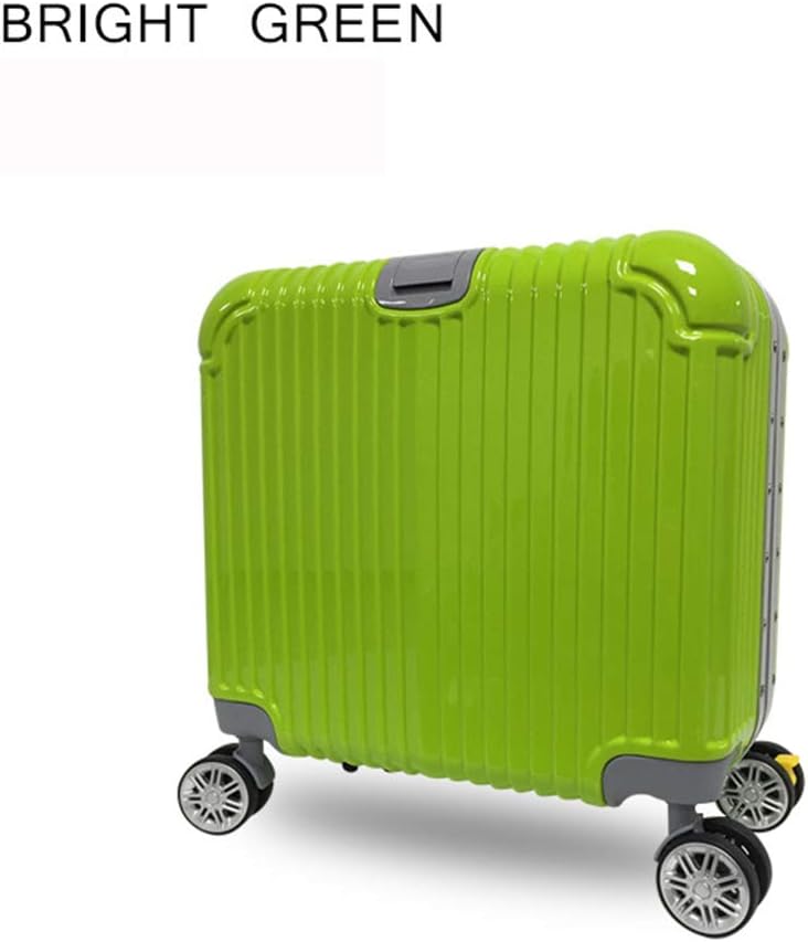 ZHENYANG Luggage Travel Suitcase Password Box Trolley Case Spinner Luggage Protective Cover for 16Inch，Multi-Select Color (Color : Green)