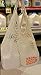 ECOHIP 3 Cotton Reusable Grocery Bags Washable Mesh Net String Shopping Produce Beach Foldable Tote Handle