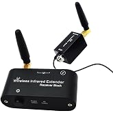SPENFiLY Wireless Signal Extend Infrared-Transmitter and Receiver Remote Control Extender Kit WL-E1