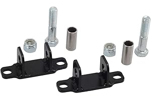 DLP Rear Shock Upper Bar Pin Eliminator Kit Fits 1997-2018 [ Jeep ] Wrangler JK TJ 1089