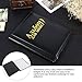 Yosoo 10 Pages Coin Album Coin Collectors 250 Pockets for Coin Storage Coin Collection Book Russian Language (Black)