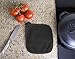 Ritz Terry Pocket Mitt & Hot Pad: Unparalleled Heat Resistant, Durable 100% Cotton – Ergonomically Designed for Optimal Grip – Easy-Care Machine Washable, Perfect for Your Kitchen – Black, 2-Pk