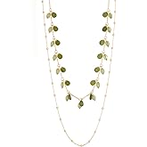 BULINLIN Layered Long Necklaces for Women Long Beaded Chain Necklace CostumeJewelry Mothers Day Gifts for Mom